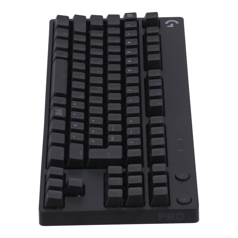Logicool ロジクール　/ゲーミングキーボード／PRO　/YU0039 820-010195//2312MR26F6B8/Bランク/62
