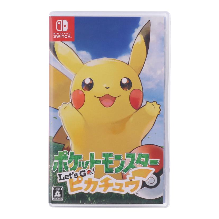 NINTENDO 任天堂 ニンテンドー　/Switchソフト／ポケットモンスターLet＇s　Go！ピカチュウ　/ﾎﾟｹｯﾄﾓﾝｽﾀｰLet's Go!ﾋﾟｶﾁｭｳ ﾓﾝｽﾀｰﾎﾞｰﾙPLUSｾｯﾄ//JAN4902370540253/Bランク/67
