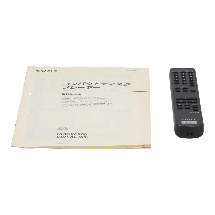 SONY ソニー/CDプレーヤー/CDP-XE700//207735/Bランク/62