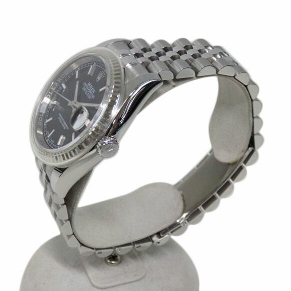 ROLEX ロレックス/デイトジャスト／黒文字盤/116234//4U8*****/Aランク/84