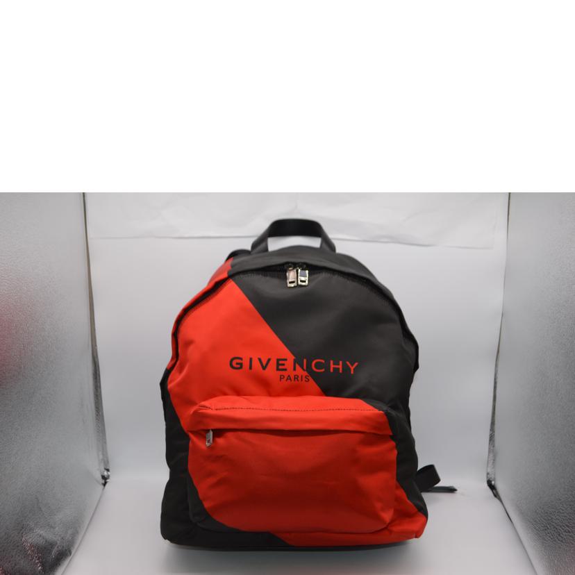 GIVENCHY ジバンシー/ジバンシーバイカラーナイロンバックパック/BK500JK10C 009//KU-******/Aランク/89