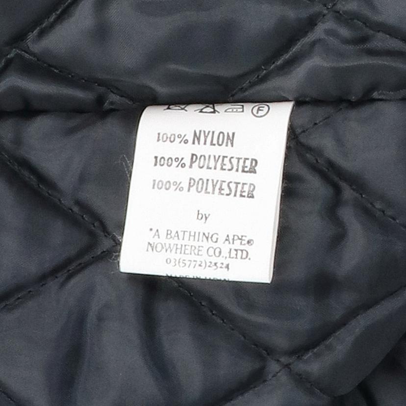 A　BATHING　APE A BATHING APE/希少黒タグ／MADEBY　GENERAL／　スタジャン／　日本製//ABランク/85