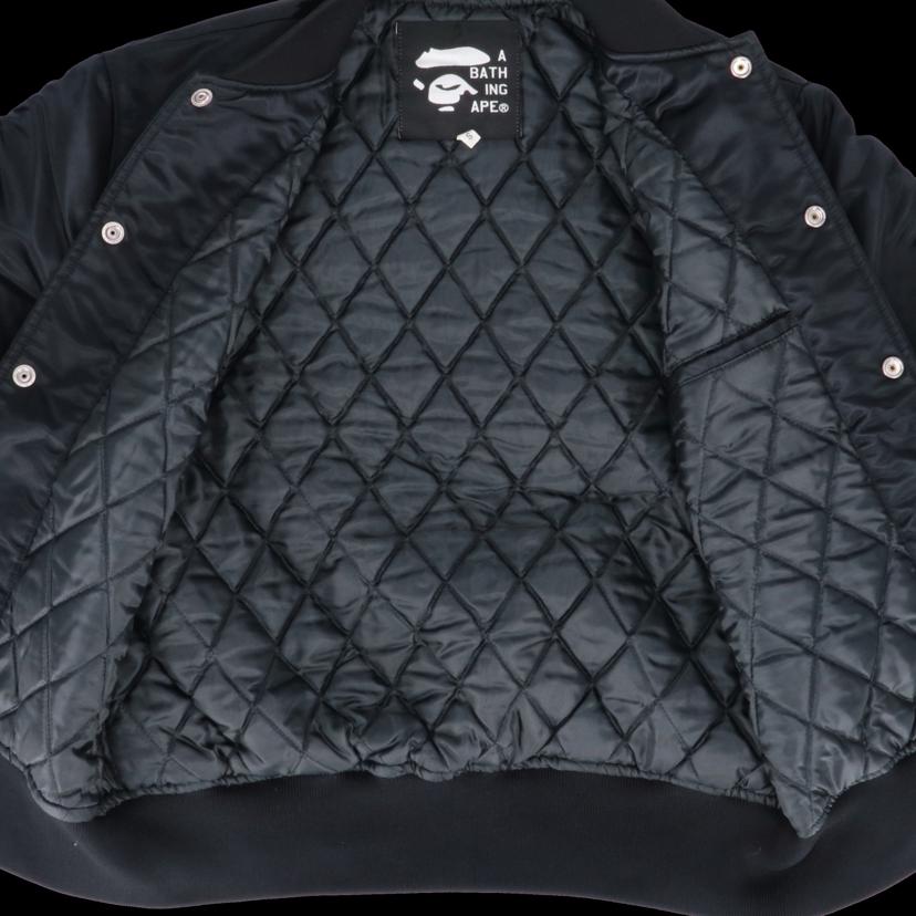 A　BATHING　APE A BATHING APE/希少黒タグ／MADEBY　GENERAL／　スタジャン／　日本製//ABランク/85
