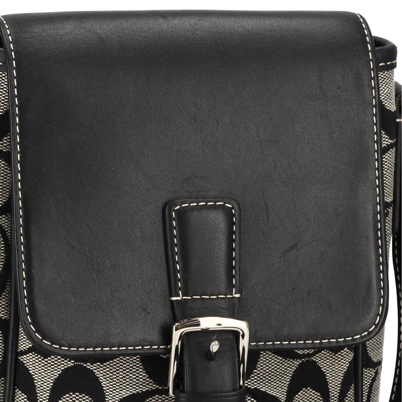 COACH コーチ/シグネチャーミニクロスボディ／ショルダーバッグ/6098//K25/Aランク/18