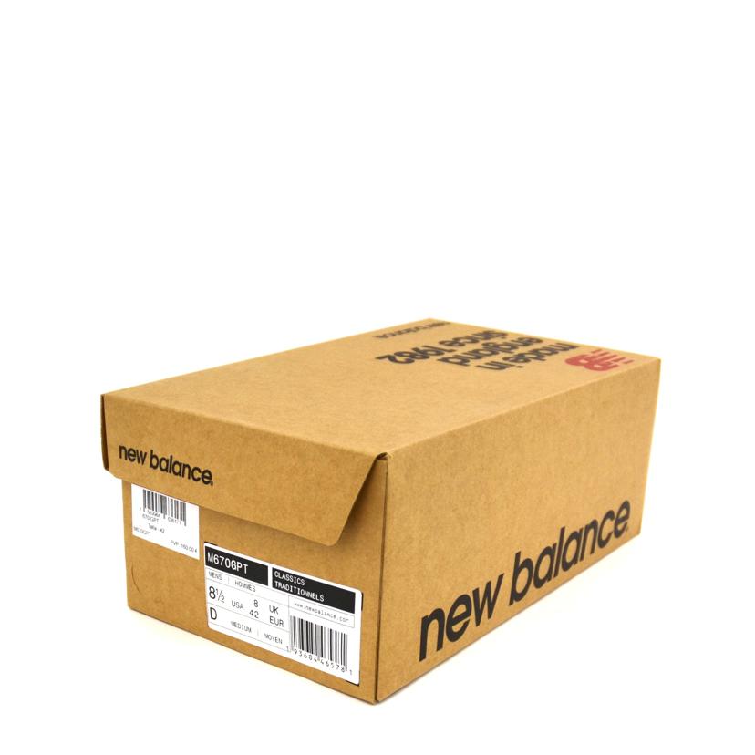 New　balance ニューバランス/スニーカー/M670GPT//SAランク/75