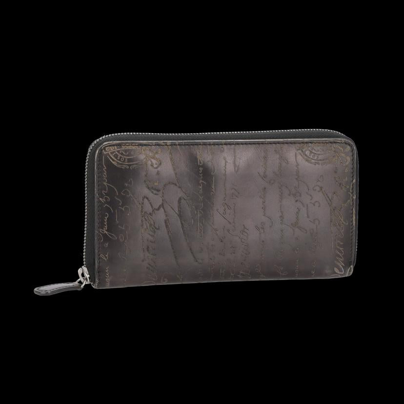 Berluti　/イタウバスクリットレザーロングジップウォレット//X01**/Aランク/75