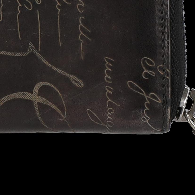 Berluti　/イタウバスクリットレザーロングジップウォレット//X01**/Aランク/75