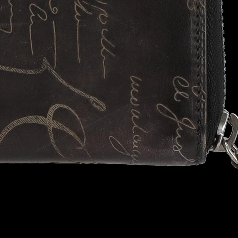 Berluti　/イタウバスクリットレザーロングジップウォレット//X01**/Aランク/75