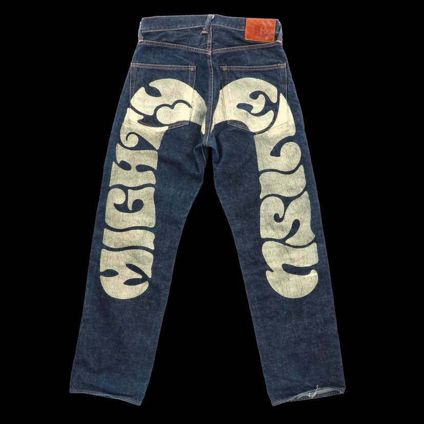 EVISU エヴィス/希少／　エヴィス　／　MIGHTY　EVISU　／　ビッグカモメ　／　デニムパンツ//LOT2001/ABランク/85