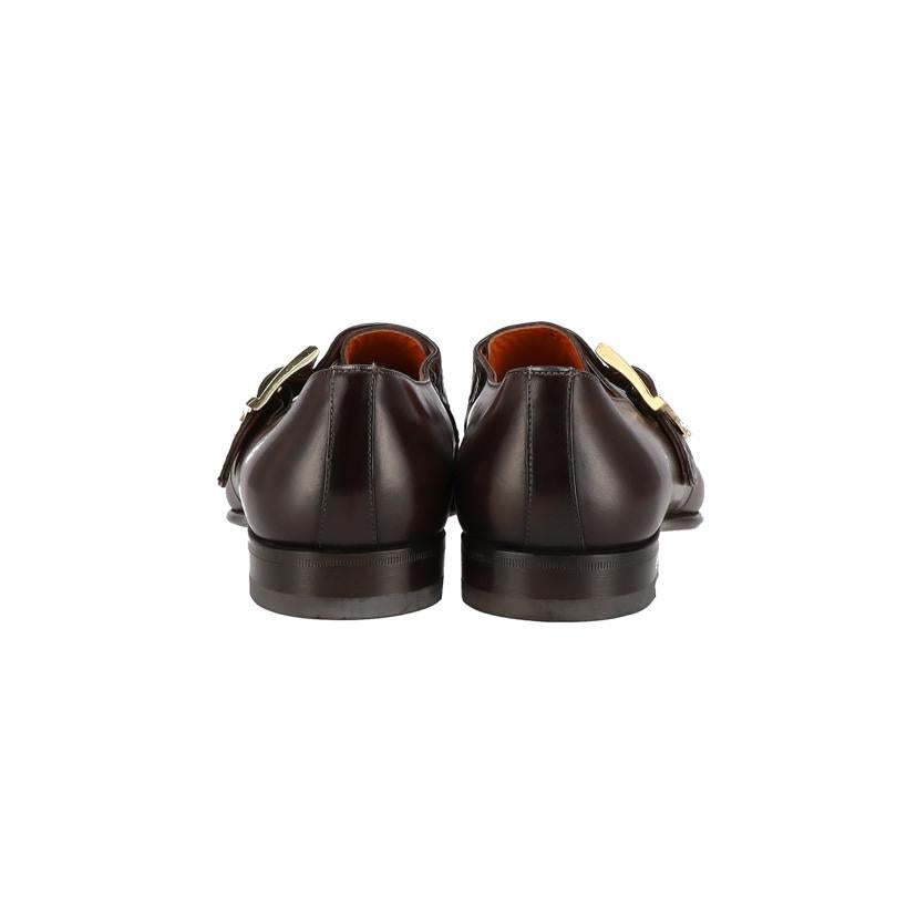 Santoni サントーニ/シングルモンクストラップローファー/ブラウン/14800//SAランク/20