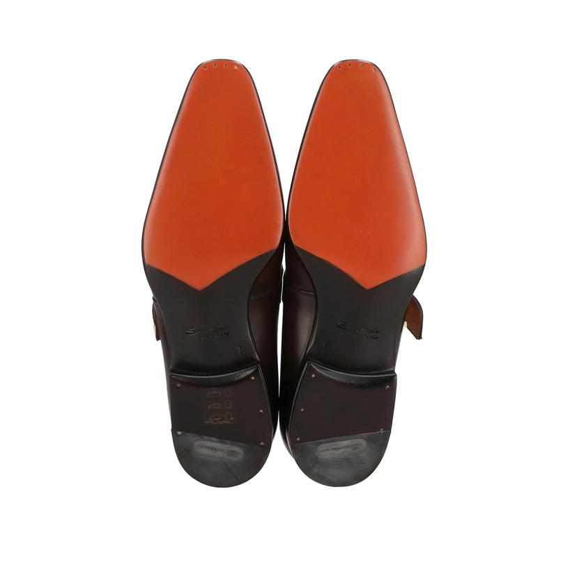Santoni サントーニ/シングルモンクストラップローファー/ブラウン/14800//SAランク/20