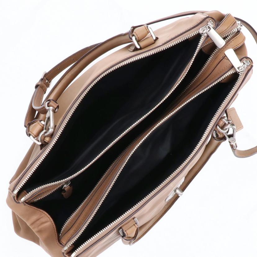 COACH コーチ/レガシーレザーハーパートリプルジップサッチェル／2WAYバッグ/23563//A13**/ABランク/18