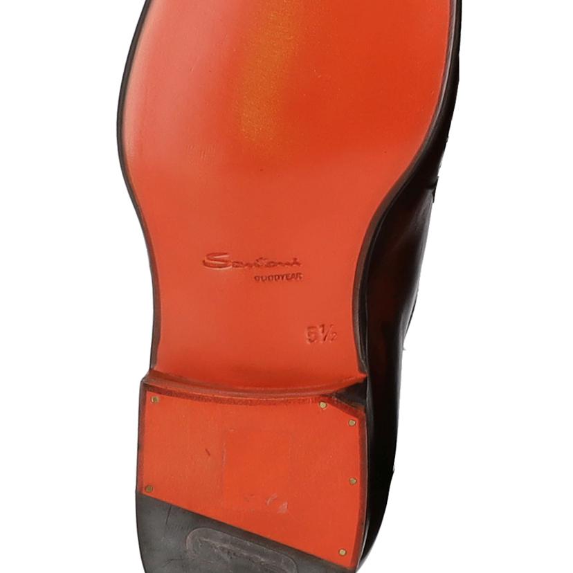 Santoni サントーニ/カモフラ柄ローファー/ブラウン//SAランク/20