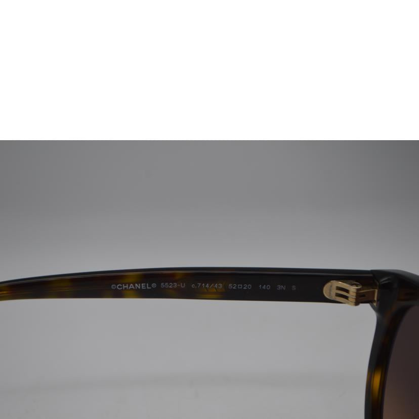 CHANEL シャネル/パントシェイプアイウェアサングラス／アセテートトータス/5523-U//C714/43/Aランク/89