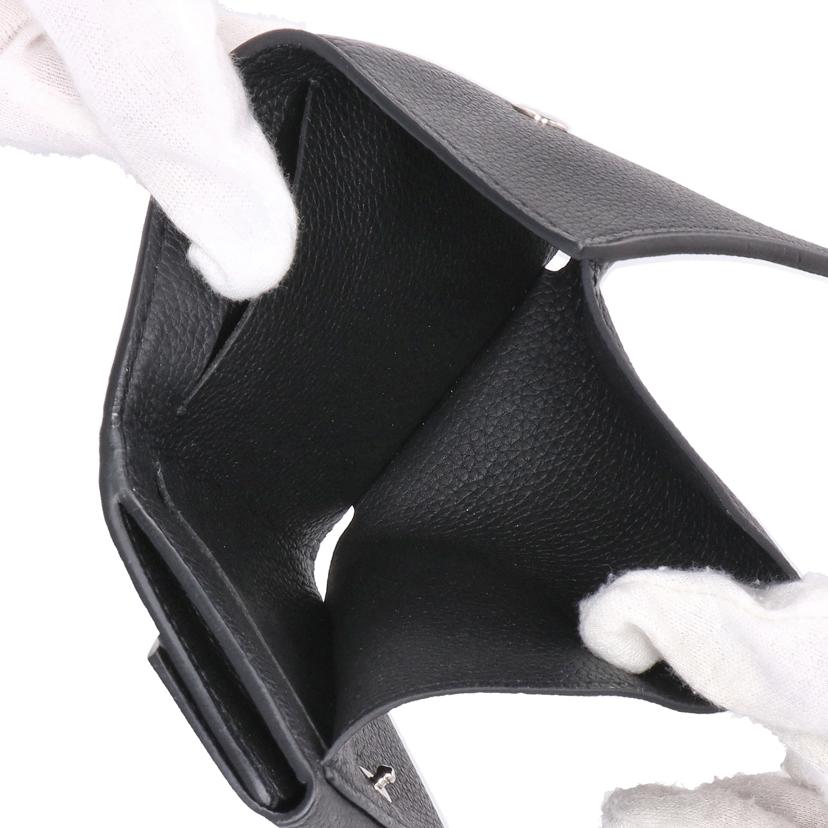 LOUIS VUITTON ルイヴィトン/ポルトフォイユロック・ミニ／トリヨン／ノワール/M63921//RFI*/Aランク/75