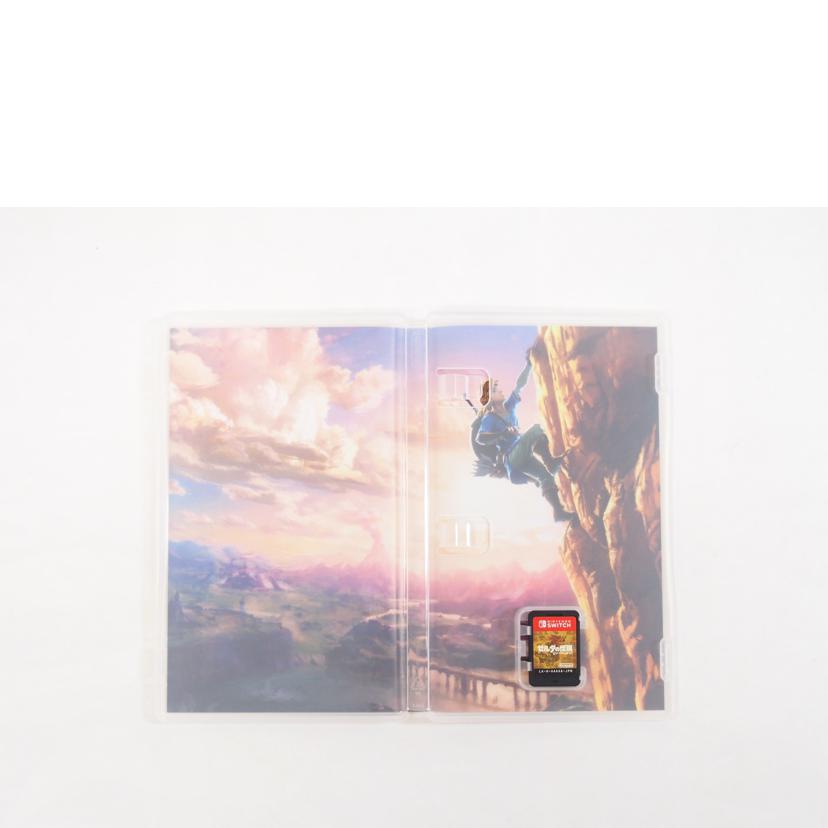 Nintendo ニンテンドー/ゼルダの伝説BREATH　OF　THE　WOLD　SWITH用ソフト//Aランク/71