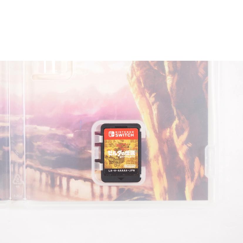 Nintendo ニンテンドー/ゼルダの伝説BREATH　OF　THE　WOLD　SWITH用ソフト//Aランク/71