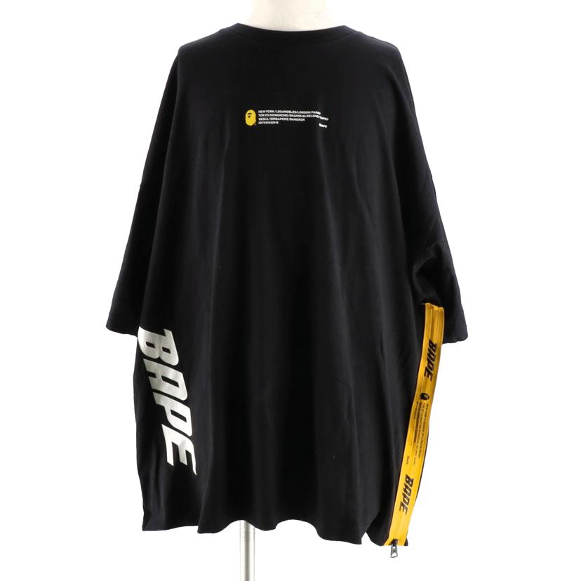 A　Bathing　Ape ア　ベイシング　エイプ/サイドジップTシャツ/001LTF201023X//Bランク/85