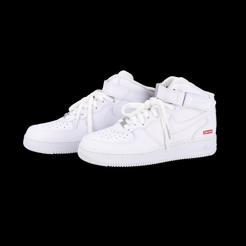 NIKE ナイキ/xSupremeエアフォース1／MID／SP／ホワイト/FZ8784-100//Sランク/69