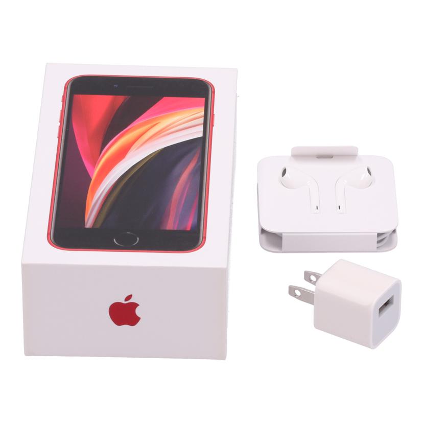 Apple　au アップル　/iPhone　SE　第2世代　（PRODUCT）RED　128GB/MXD22J/A//F17D901EPLK4/Bランク/78
