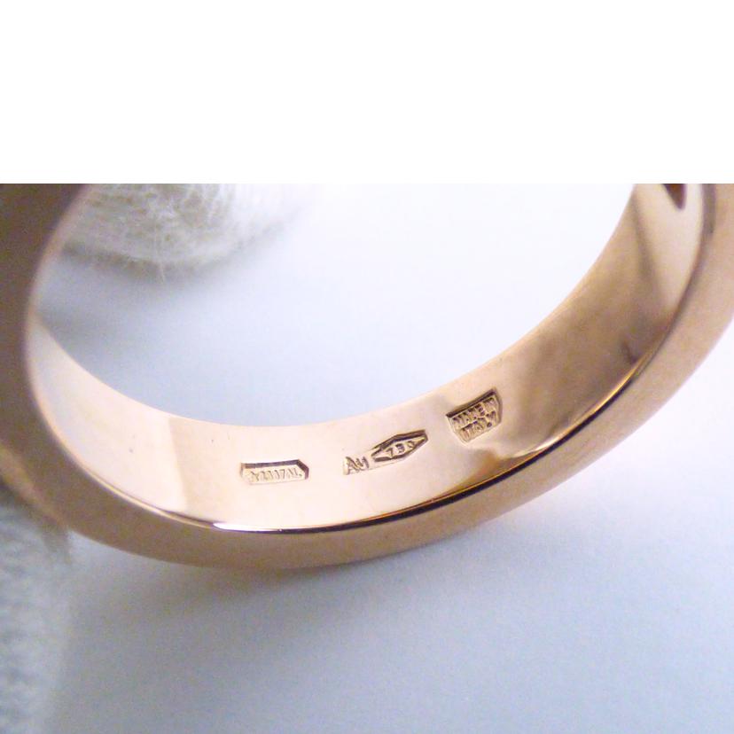 BVLGARI　 ブルガリ/Au750ダブルロゴダイヤR＃8．5//ABランク/64