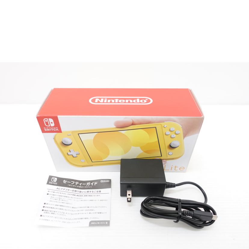 nintendo 任天堂/ニンテンドースイッチLite本体イエロー/HDH-S-YAZAA//XJJ70010911627/ABランク/88
