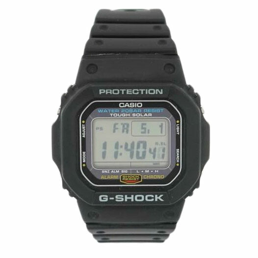 CASIO カシオ/G－SHOCK／タフソーラー／デジタル／クォーツ/G-5600E-1JF//ABランク/88