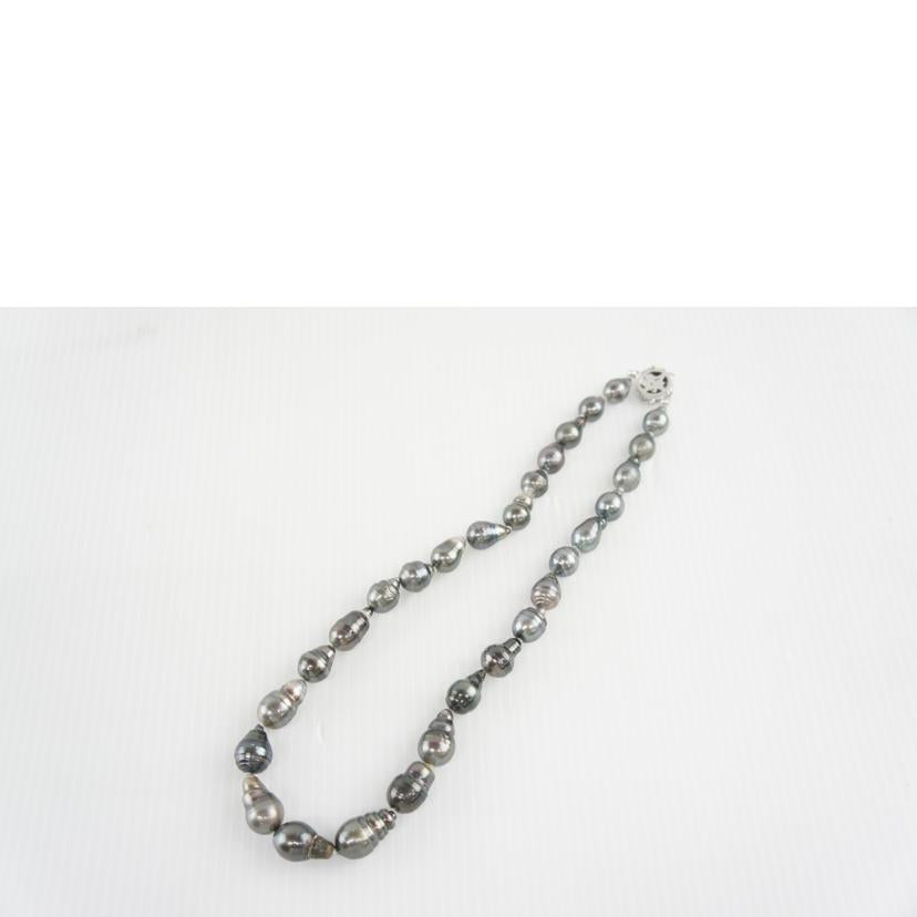 K14WGパールネックレス　9．5～12．5mm//ABランク/64