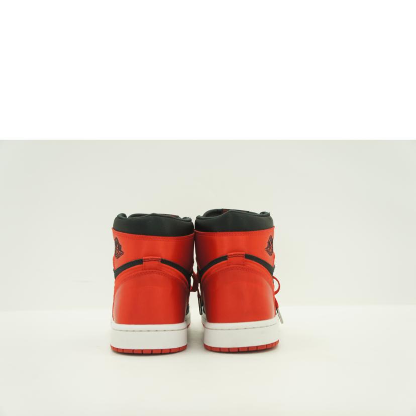 NIKE ナイキ/WMNS JORDAN1 レトロハイOG/赤×黒/FD4810-061//Aランク/20