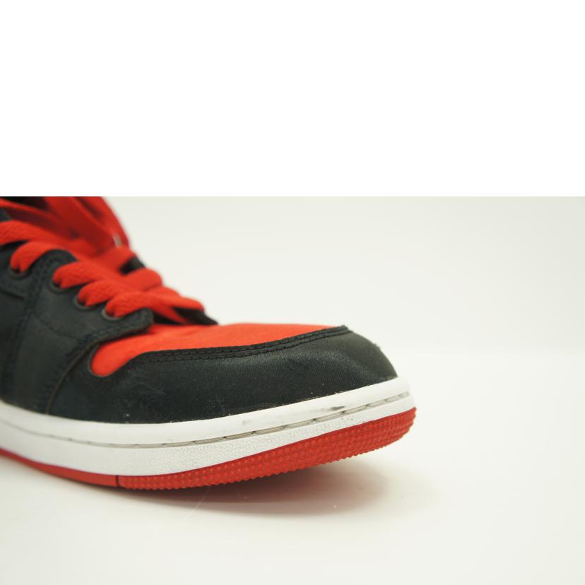 NIKE ナイキ/WMNS JORDAN1 レトロハイOG/赤×黒/FD4810-061//Aランク/20