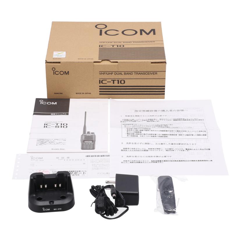 iCOM アイコム　/FMハンディ無線機/IC-T10//12003621/Aランク/67