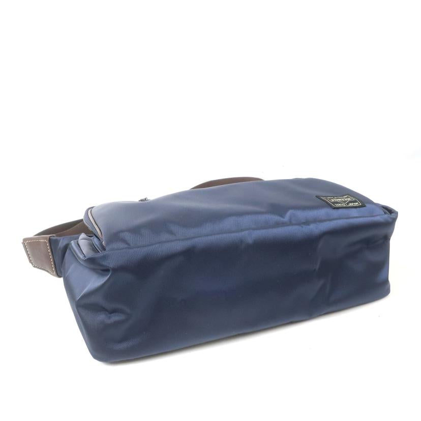PORTER ポーター/ショルダーバッグ　ダブルファスナー　ネイビー//Aランク/65