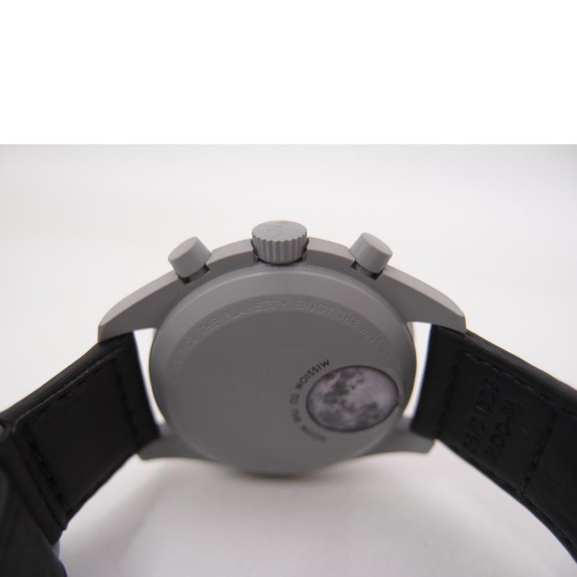OMEGA×swatch オメガ×スウォッチ/ムーンスウォッチ／MISSION　TO　THE　MOON／クォーツ/S033M100//Aランク/69