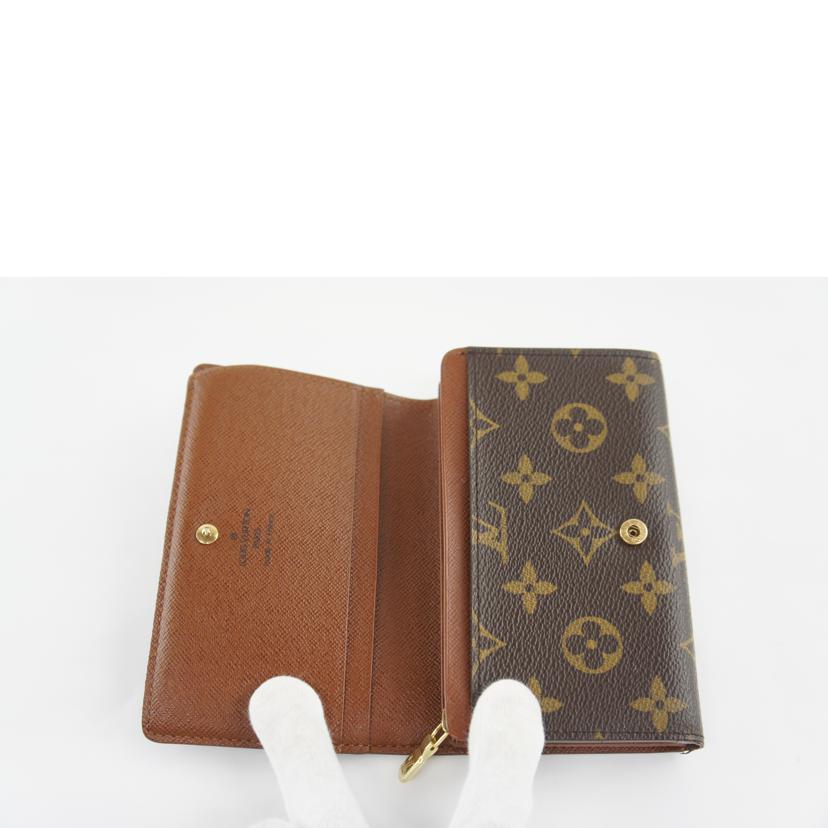 LOUIS　VUITTON ルイ・ヴィトン/ポルトモネ・ビエ・トレゾール／モノグラム/M61730//CT1***/Aランク/64