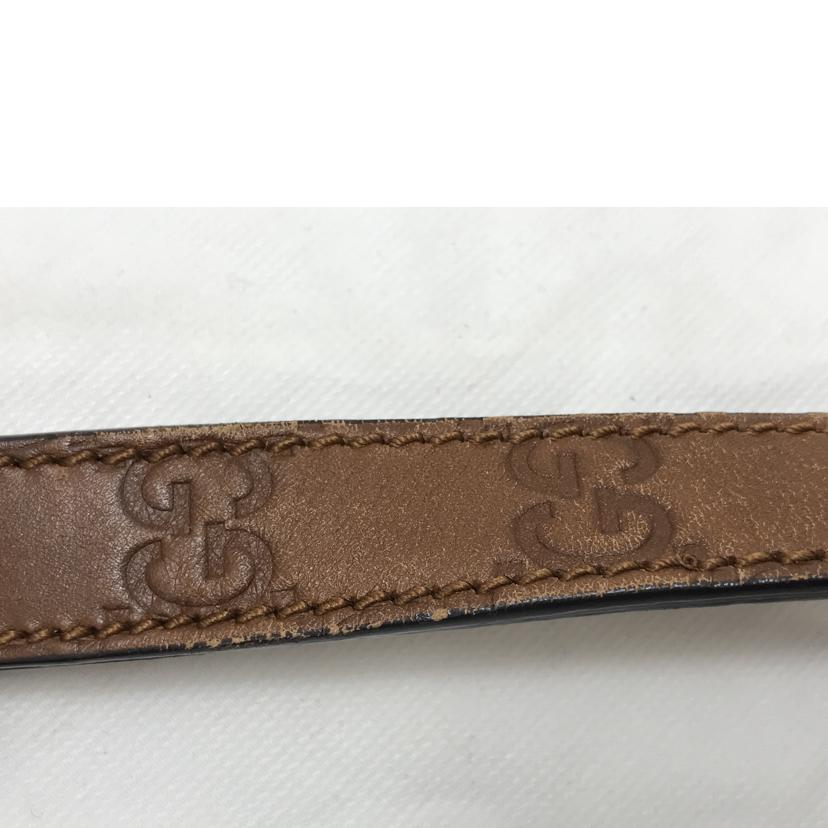 GUCCI グッチ/グッチシマナイロンGGレザーショルダーバッグ/248272//204***/Bランク/51
