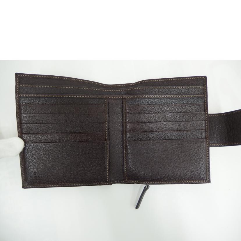 GUCCI ｸﾞｯﾁ/GGキャンバス折り財布/154255//427*/ABランク/82