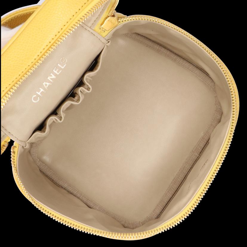 CHANEL/ココマークキャビアスキン／バニティ　/A01998//534****/ABランク/75