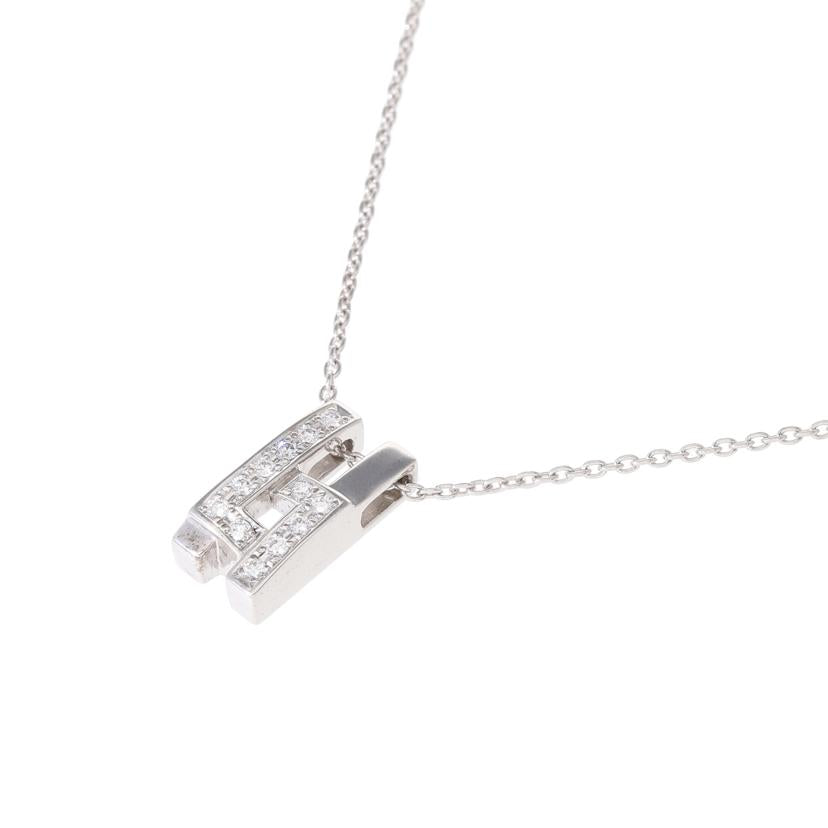 /K18ダイヤネックレス0．17ct//ABランク/75