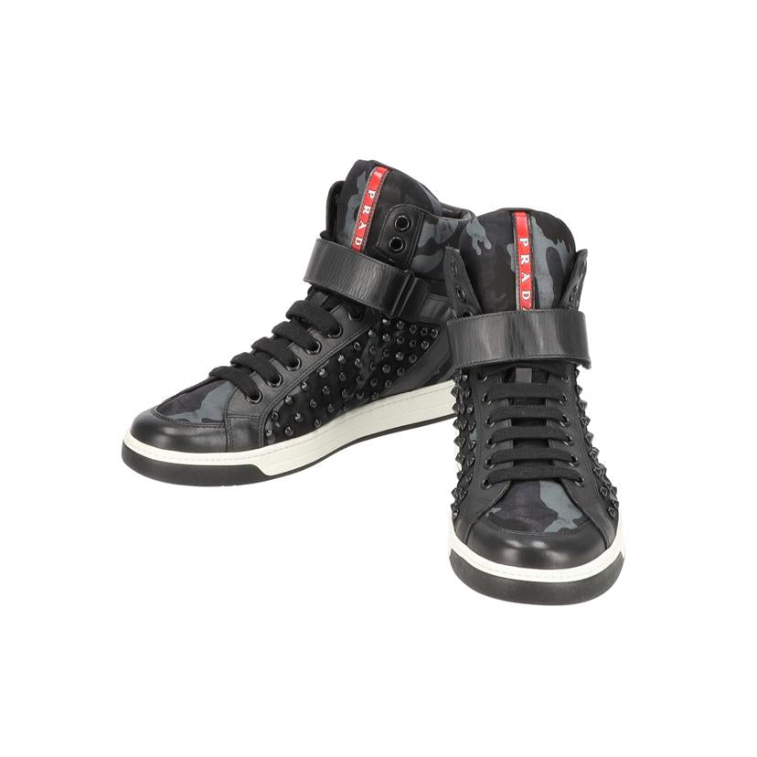 PRADA プラダ/プラダスポーツ／スタッズハイカットスニーカー/4T 2756//#7(*****/Aランク/78