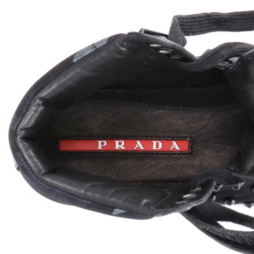 PRADA プラダ/プラダスポーツ／スタッズハイカットスニーカー/4T 2756//#7(*****/Aランク/78