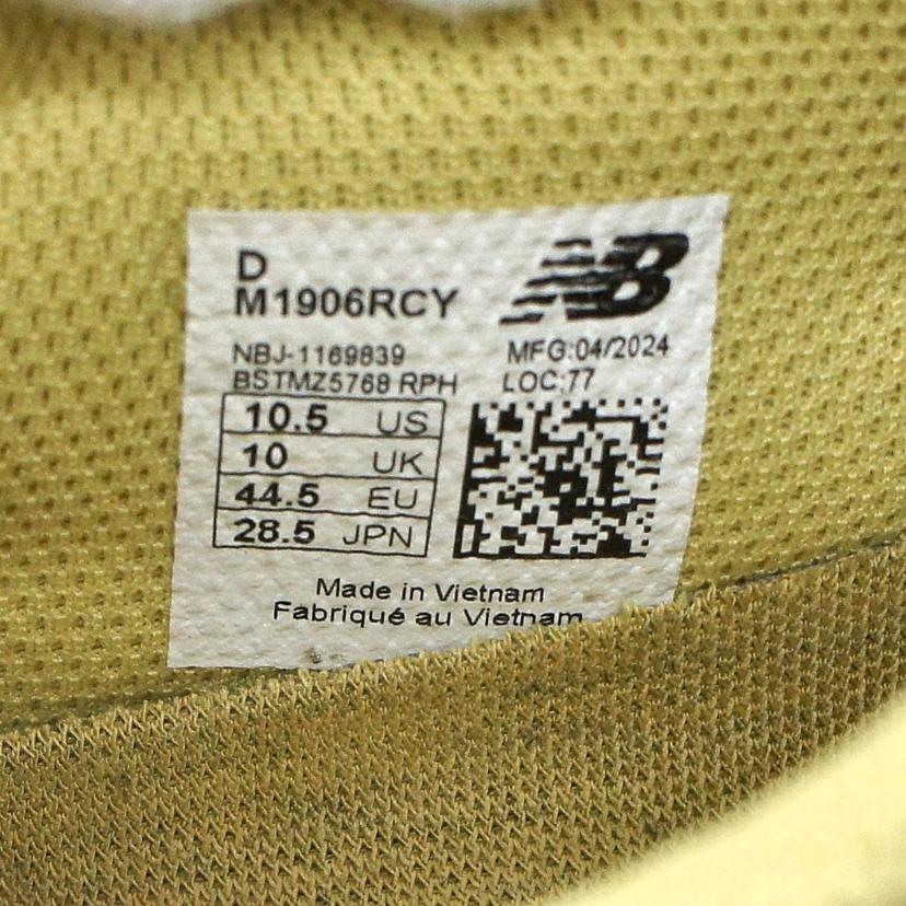 NEW　BALANCE ニューバランス/CAYL　×　NB　M1906RCY　スニーカー/M1906RCY//ｻｲｽﾞ:28.5cm/SAランク/91