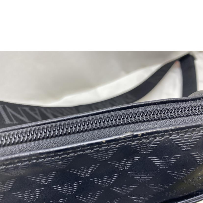 EMPORIO　ARMANI エンポリオアルマーニ/イーグルロゴメッセンジャーバッグ/YEM461//ABランク/51