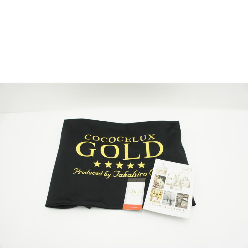 COCOCELUX GOLD ココセリュックスゴールド/牛革2wayレザーバッグ/グレー/205DA0365//Aランク/20