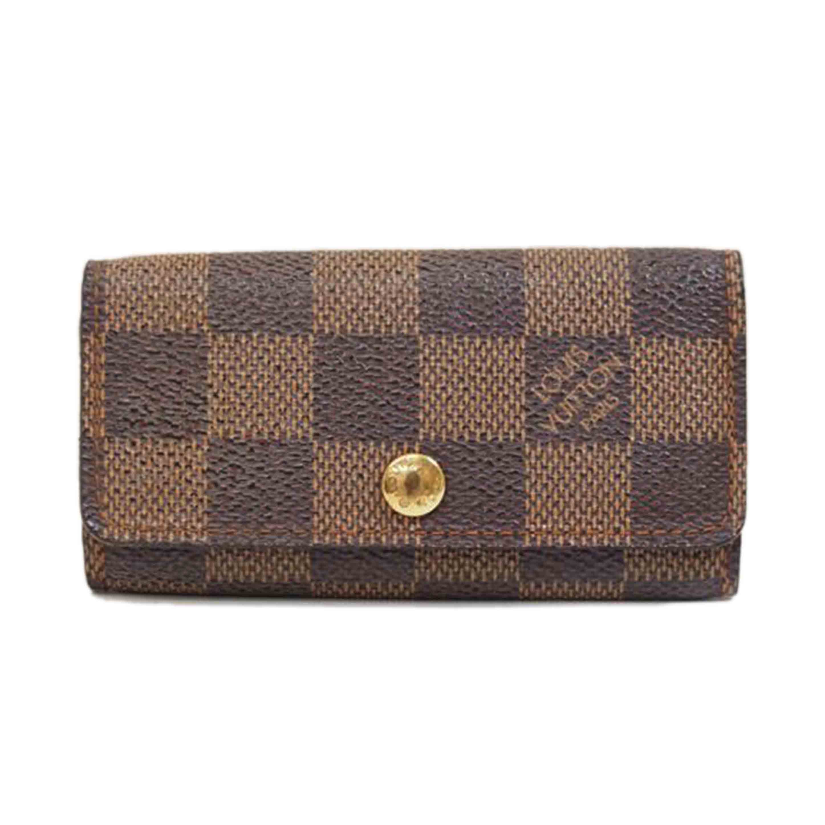 LOUIS VUITTON ルイヴィトン/ミュルティクレ4／ダミエ／エベヌ/N62631//TH1***/ABランク/71