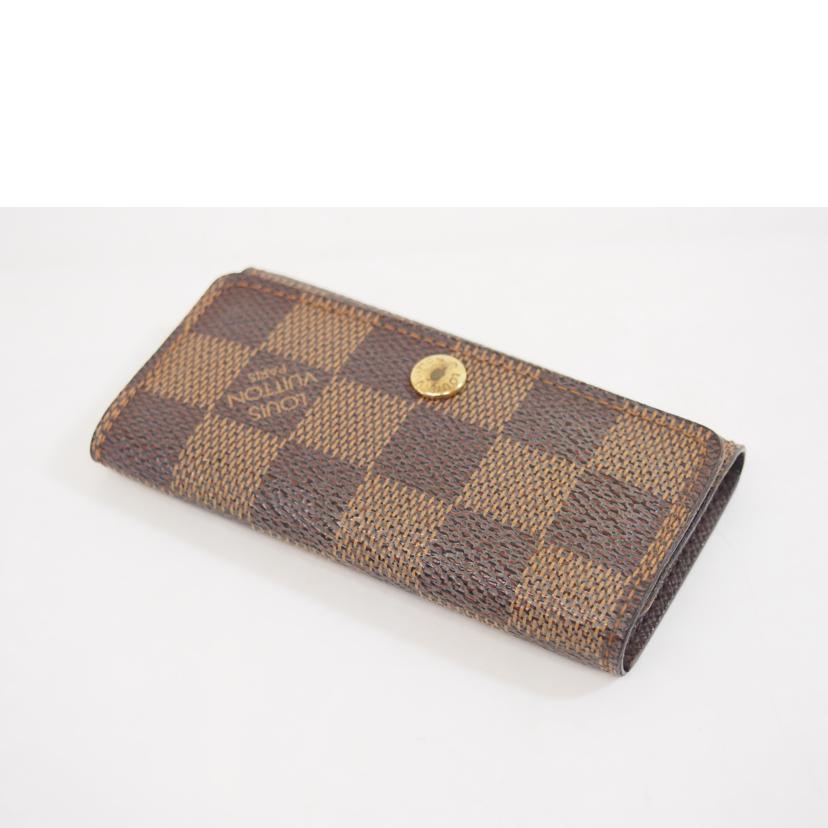 LOUIS VUITTON ルイヴィトン/ミュルティクレ4／ダミエ／エベヌ/N62631//TH1***/ABランク/71