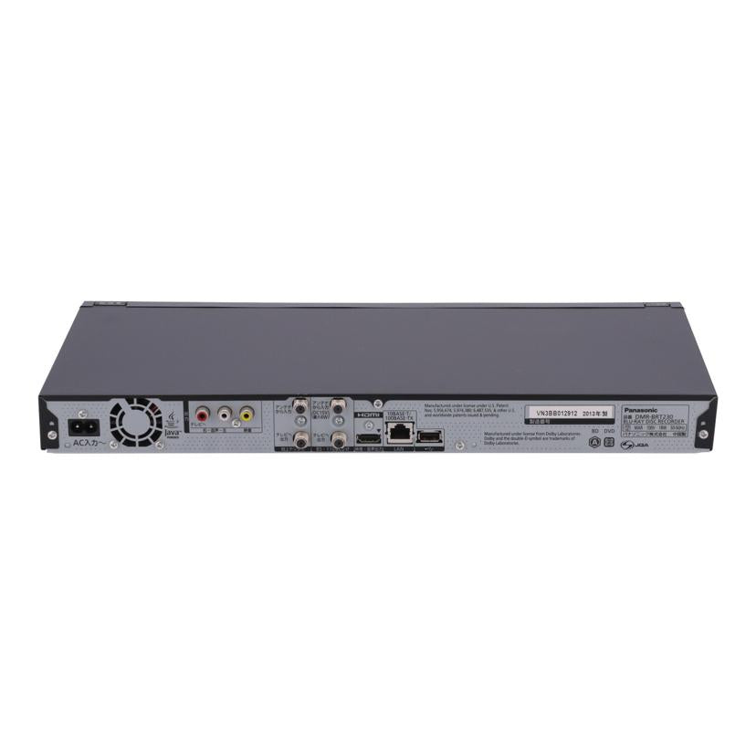 Panasonic パナソニック　/BDレコーダー／ブルーレイディーガ/DMR-BRT230//VN3BB012912/Bランク/78