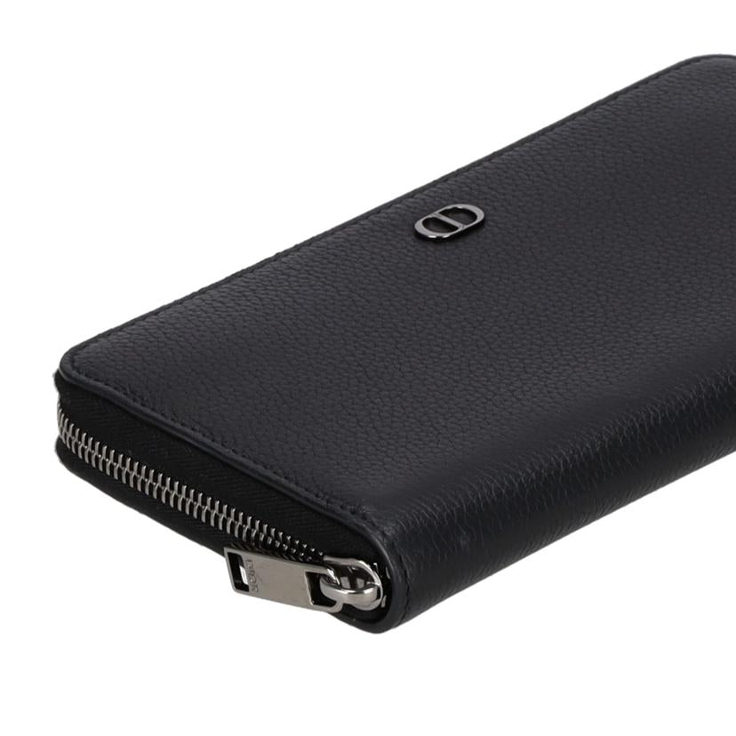 Dior ディオール/CDロゴラウンドファスナーレザー長財布//Aランク/75