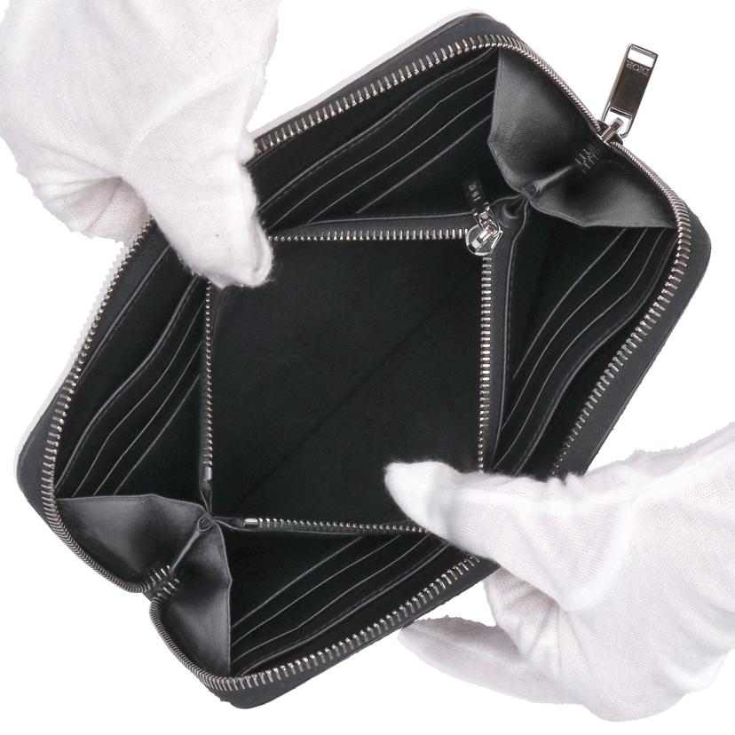 Dior ディオール/CDロゴラウンドファスナーレザー長財布//Aランク/75