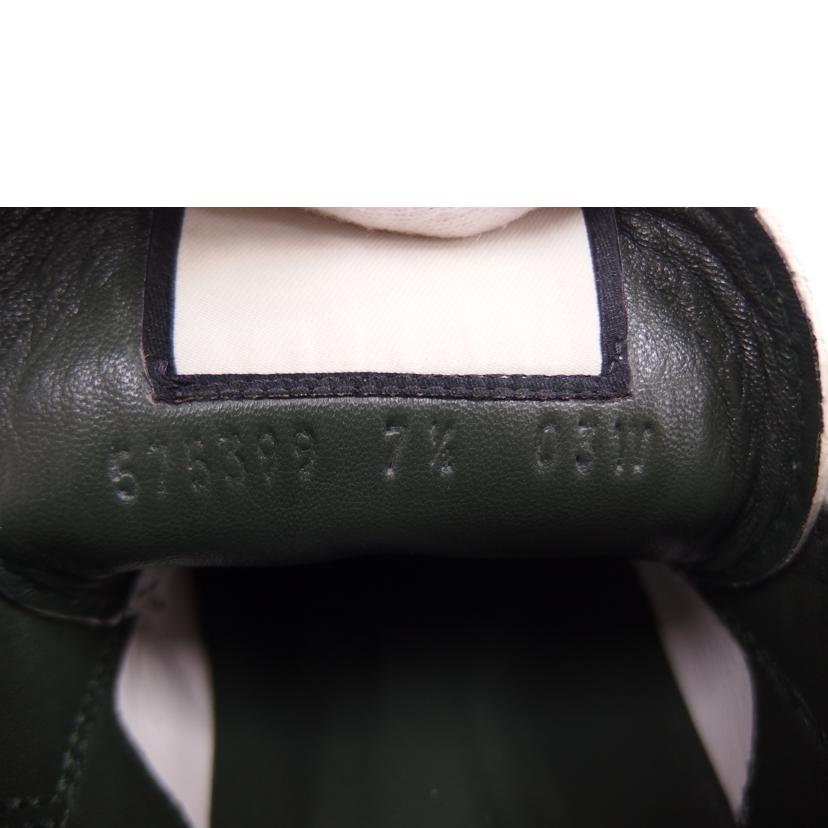 GUCCI グッチ/ローカットレザースニーカー／ホワイト/575399//ABランク/82