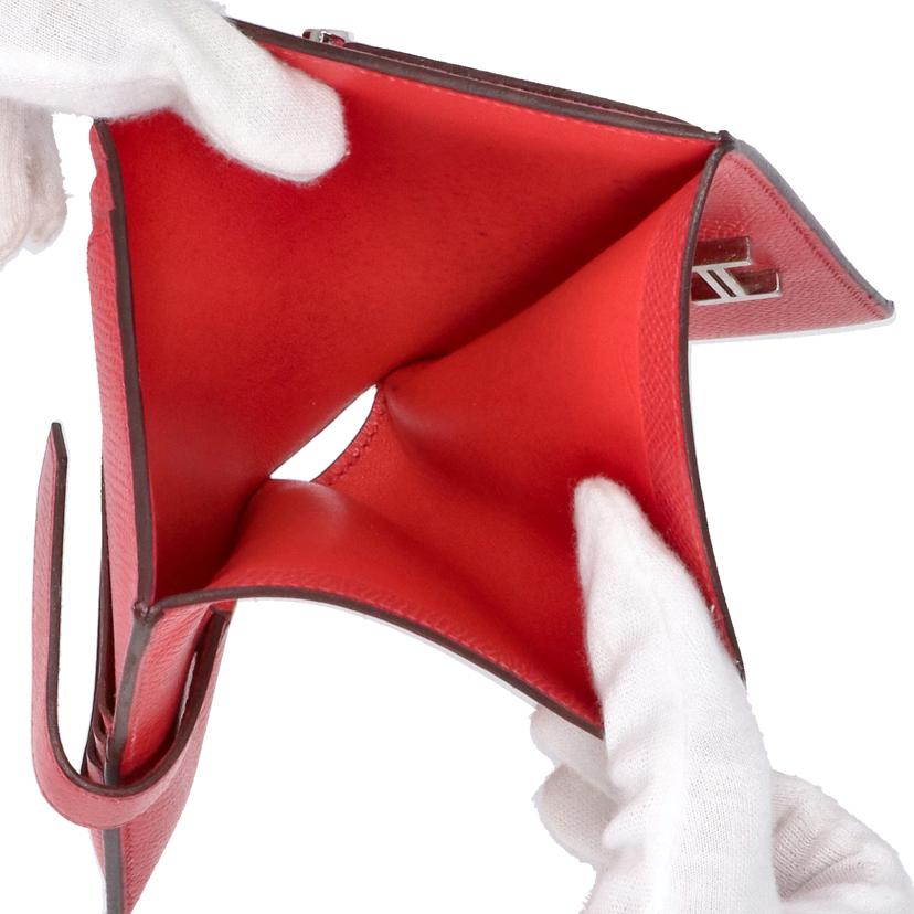 HERMES エルメス/ベアンコンパクト／ヴォーエプソン／ルージュ//C/Bランク/91